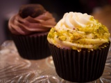 Carrot and Pistachio Cupcakes